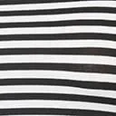 Smak Parlour Black and White Stripe Ruffle Tank Top Halloween Unique Vintage Tops