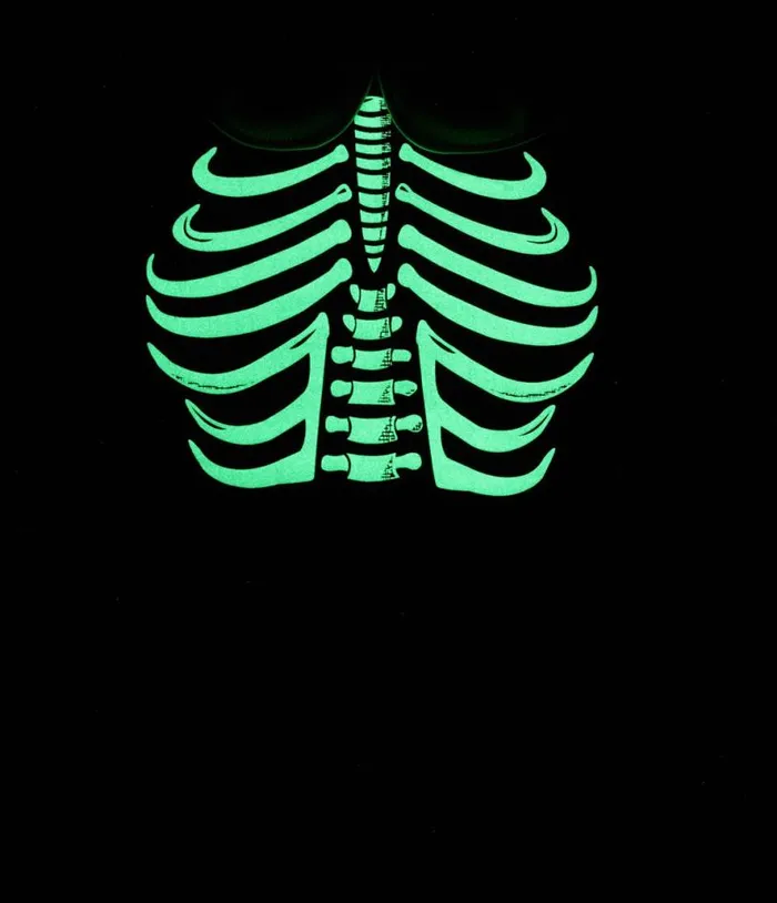 Smak Parlour Kids Black and White Glow In The Dark Skeleton Power Mini Dress DressesHalloween Unique Vintage Pocket Dresses