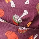 Smak Parlour Purple Pumpkin and Mushrooms Feelin Groovy Crop Top Halloween Unique Vintage Tops