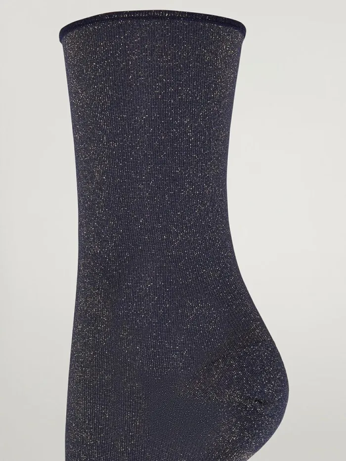 Stardust Socks Navygold Women Wolford Socks
