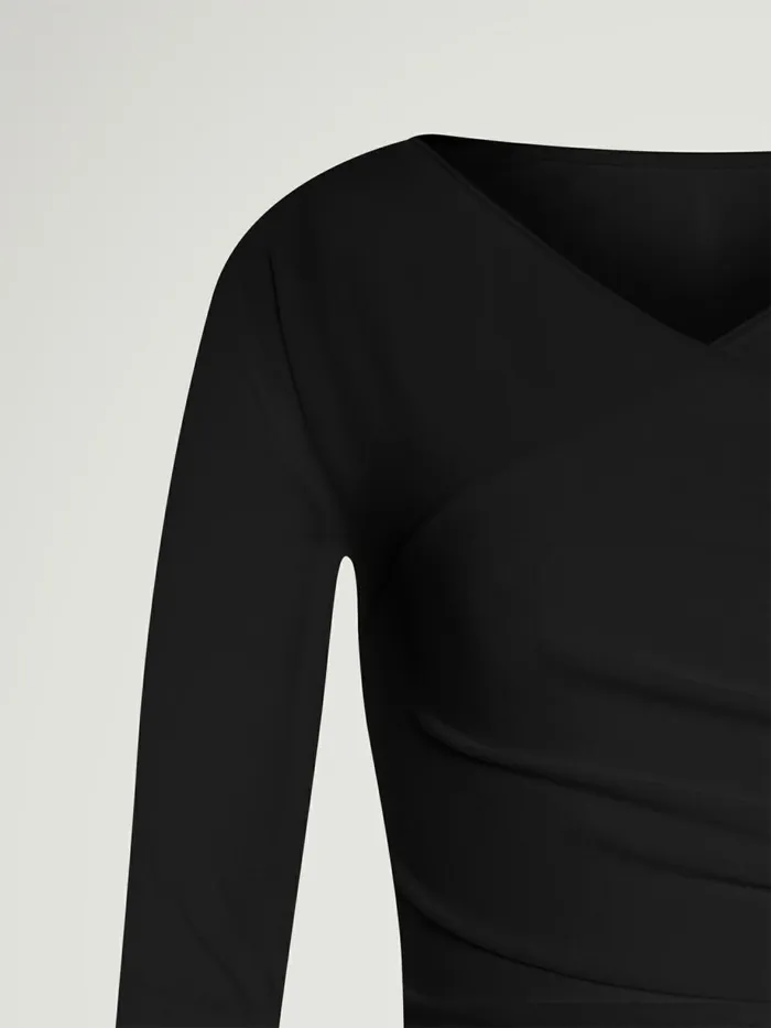 The Gathered CacheCoeur Body Black Women Wolford Longsleeve Shirts