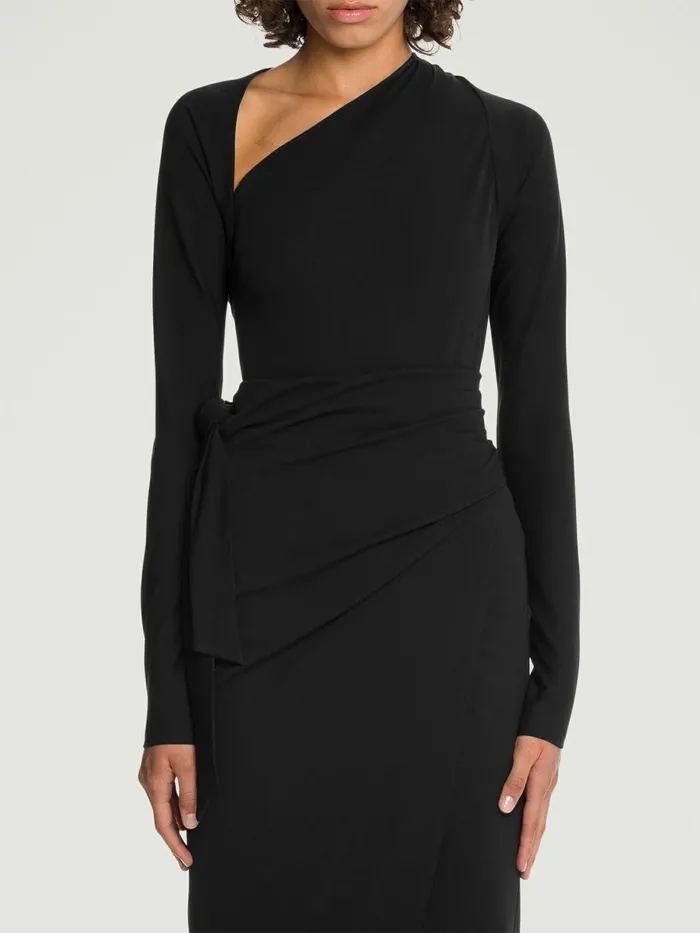 The Shrug Cardigan Black Women Wolford Longsleeve Shirts