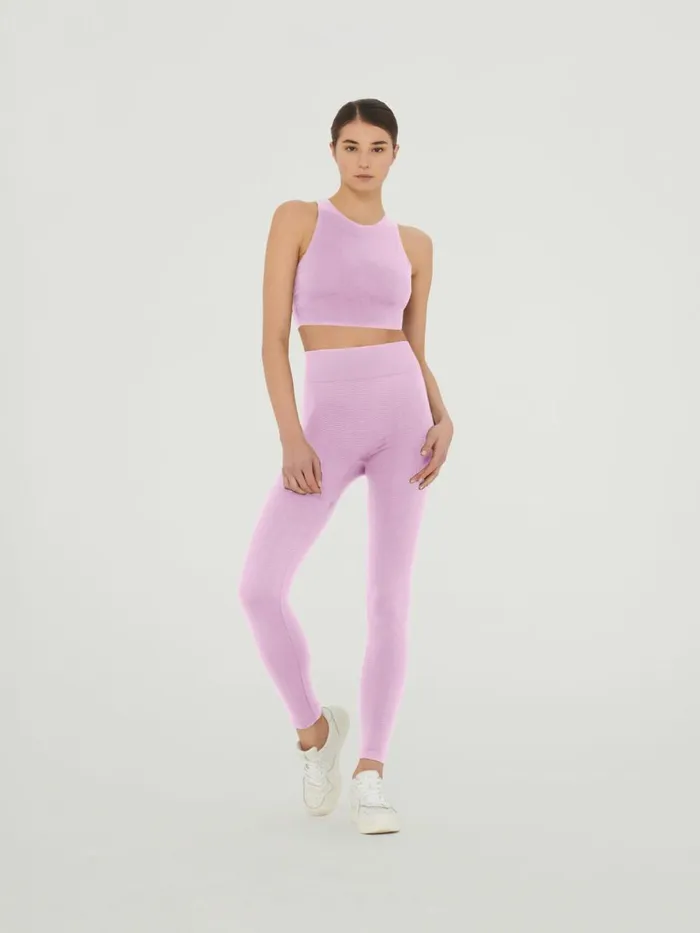 The Wellness Leggings Prisma Pink Women Wolford Athleisure Leggings