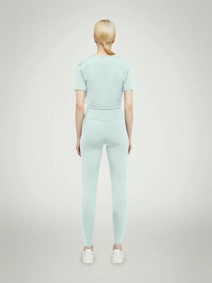 The Workout Leggings Aqua Women Wolford Leggings