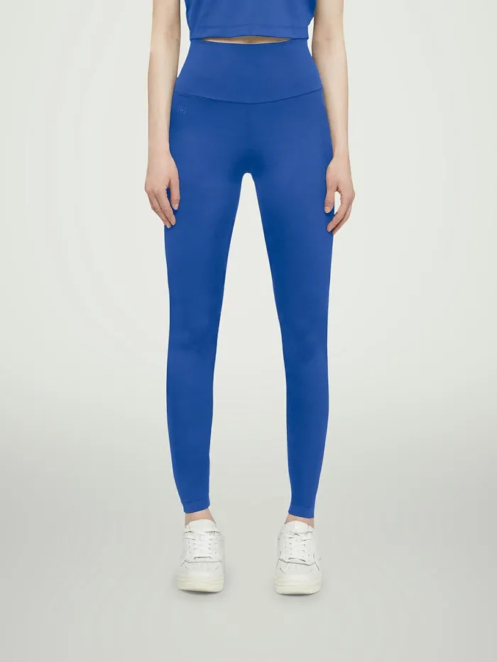 The Workout Leggings Dazzling Blue Women Wolford Athleisure Leggings