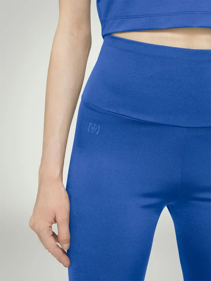 The Workout Leggings Dazzling Blue Women Wolford Athleisure Leggings