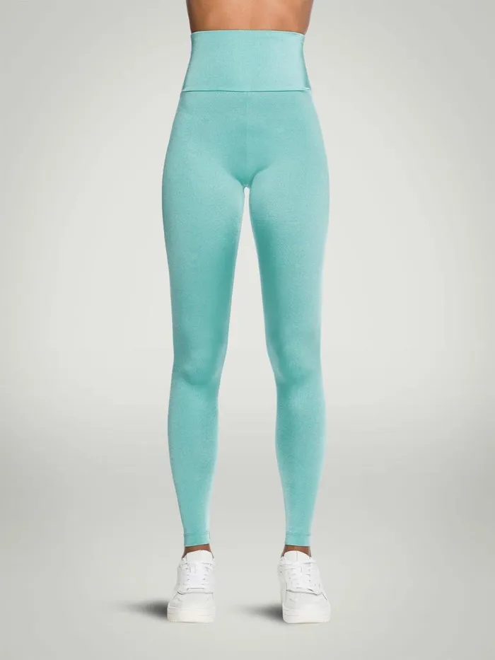 The Workout Leggings Icy Jade Women Wolford Leggings