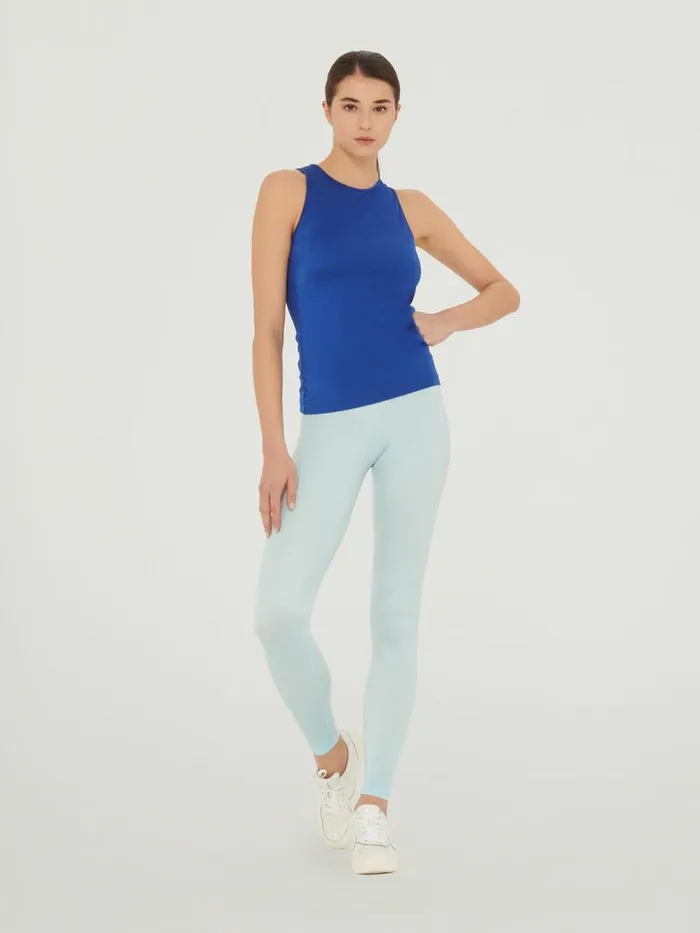 The Workout Leggings Light Aquamarine Women Wolford Leggings