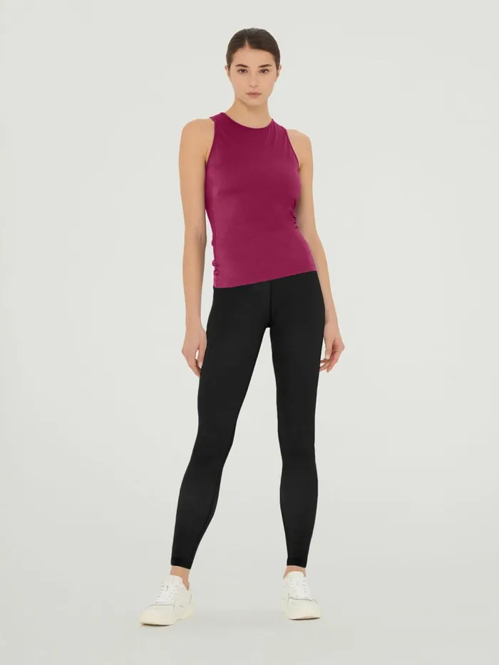 The Workout Top Sleeveless Mineral Red Women Wolford Tops