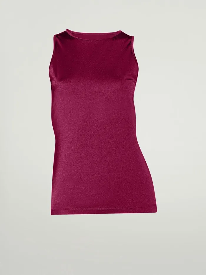 The Workout Top Sleeveless Mineral Red Women Wolford Tops
