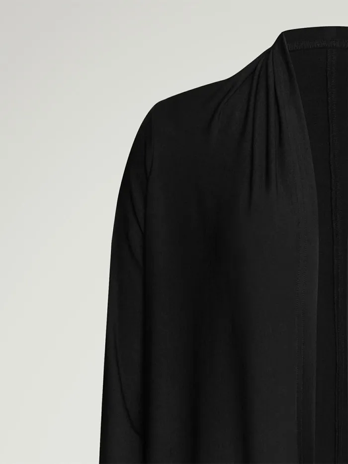 The Wrap Cardigan Black Women Wolford Longsleeve Shirts