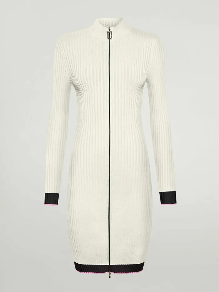Thelma Strip Cardigan Ecrue Women Wolford Longsleeve Shirts