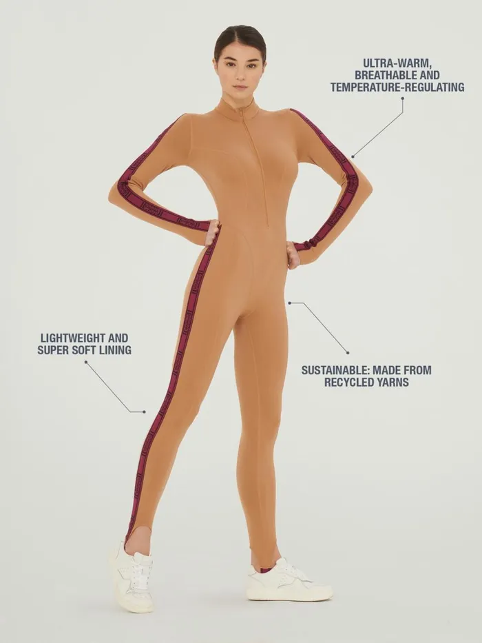 Thermal Jumpsuit Lion Women Wolford Trousers and Jumpsuits