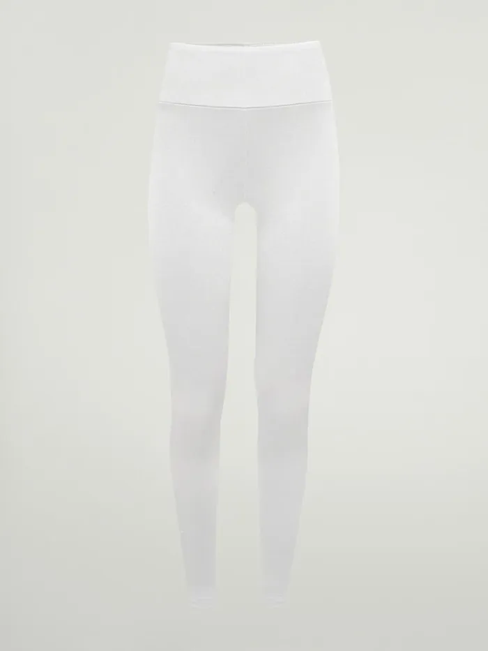 Thermal Leggings White Women Wolford Athleisure Leggings