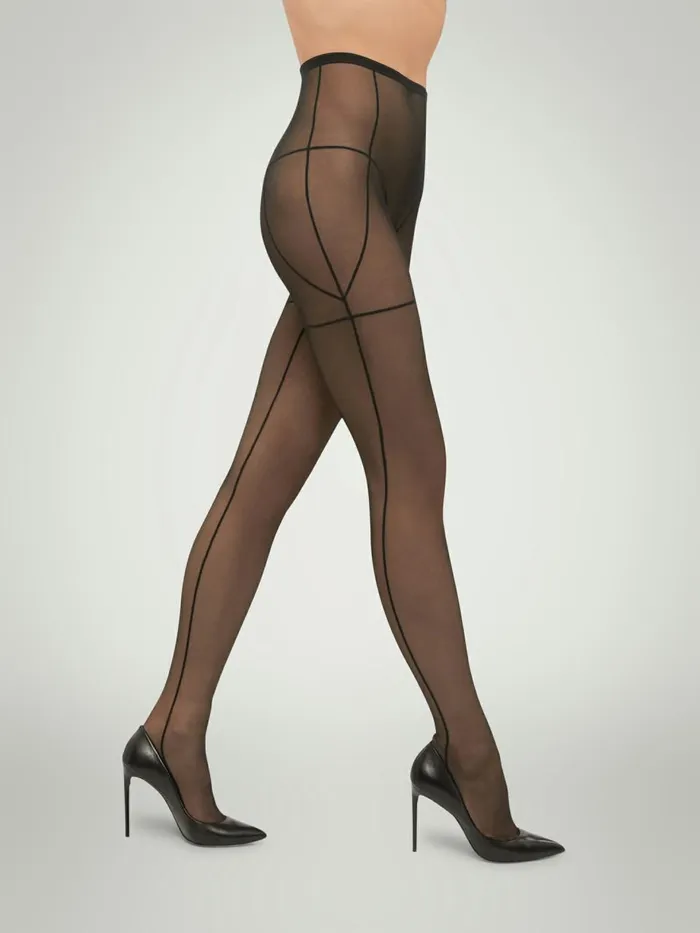 Tulle Tights Black Women Wolford Tights