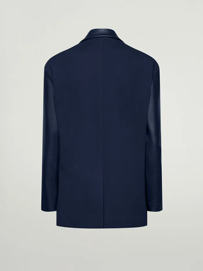 Vegan Body Lines Jacket Navy Women Wolford Jackets and Cardigans