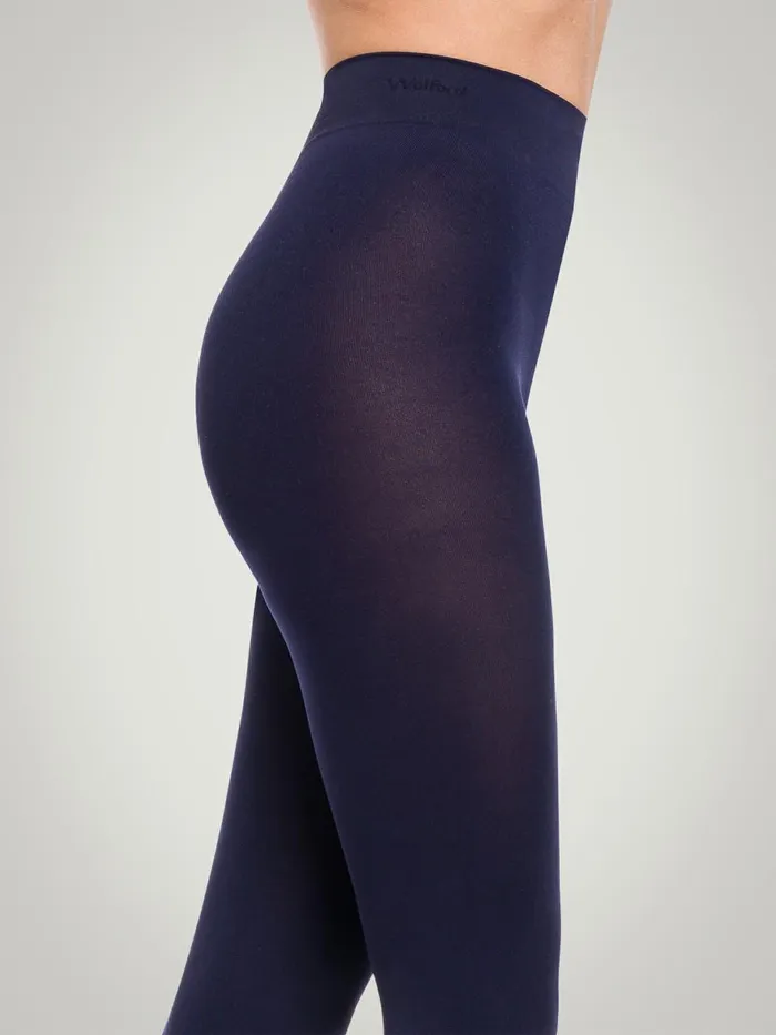 Velvet De Luxe 66 Tights Navy Women Wolford Tights