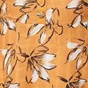 Voodoo Vixen Mustard and White Floral Swing Dress DressesPlus Unique Vintage Swing