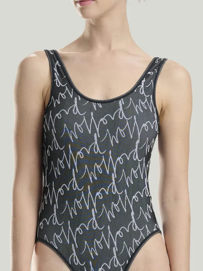 W Athleisure Bodysuit Blackwhite Women Wolford Tops