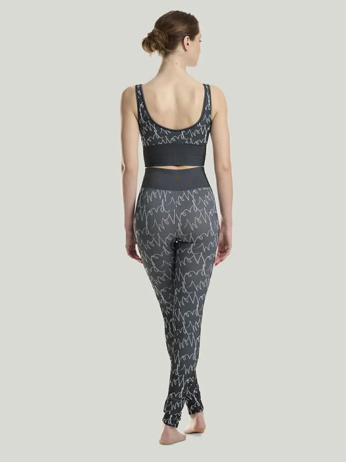 W Athleisure Slimming Leggings Blackwhite Women Wolford Athleisure Leggings