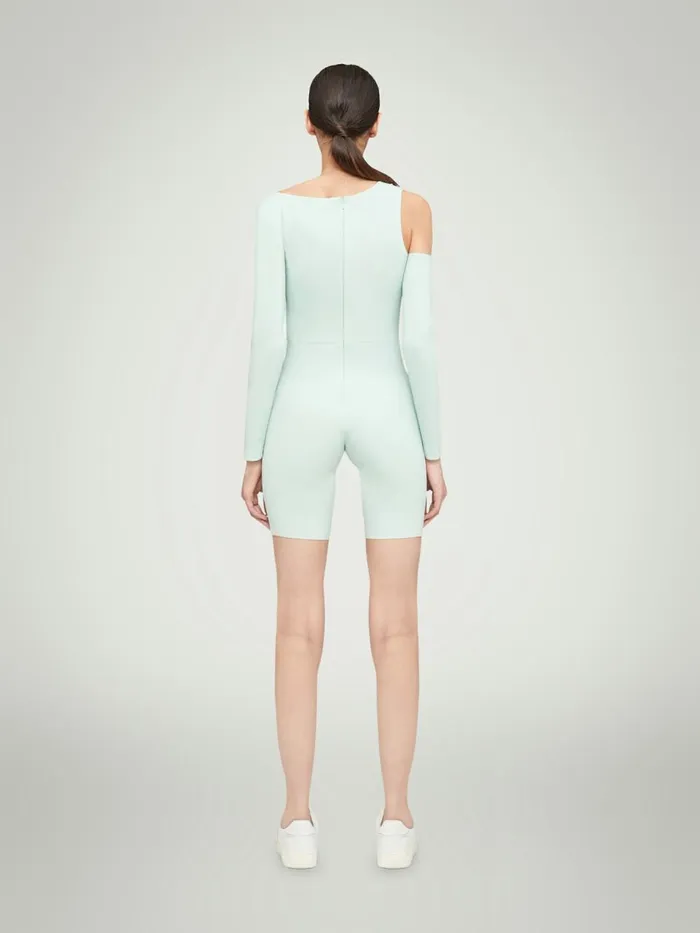 Warm Up Jumpsuit Aqua Women Wolford Trousers and Jumpsuits