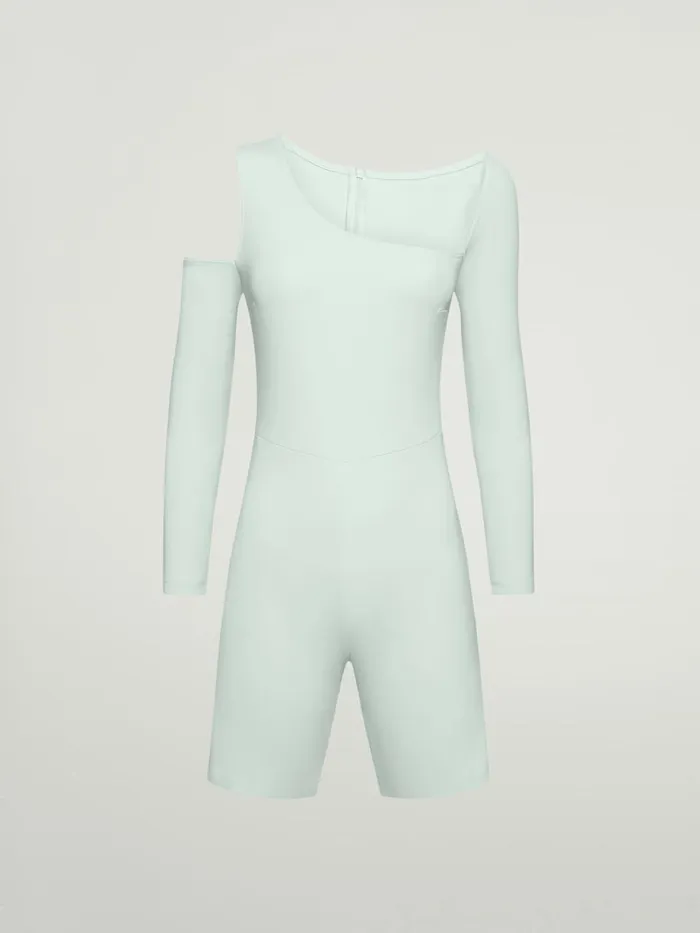 Warm Up Jumpsuit Aqua Women Wolford Trousers and Jumpsuits