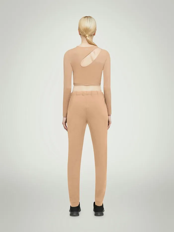 Warm Up Trousers Almond Women Wolford Trousers and Jumpsuits