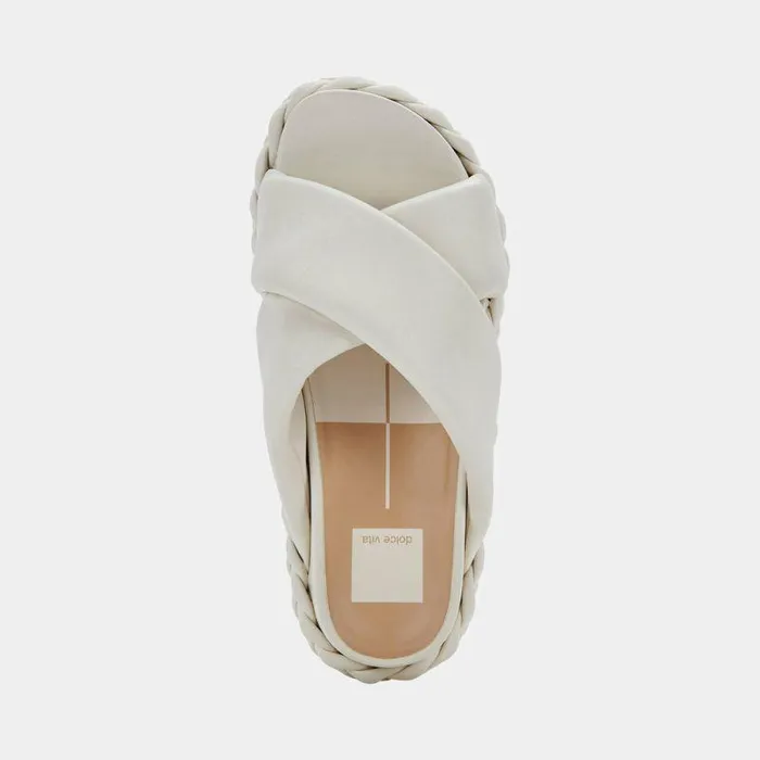 Wedges Shop Dolce Vita Blume Sandals Ivory Stella Ivory Stella