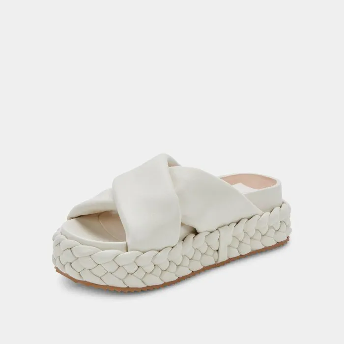 Wedges Shop Dolce Vita Blume Sandals Ivory Stella Ivory Stella