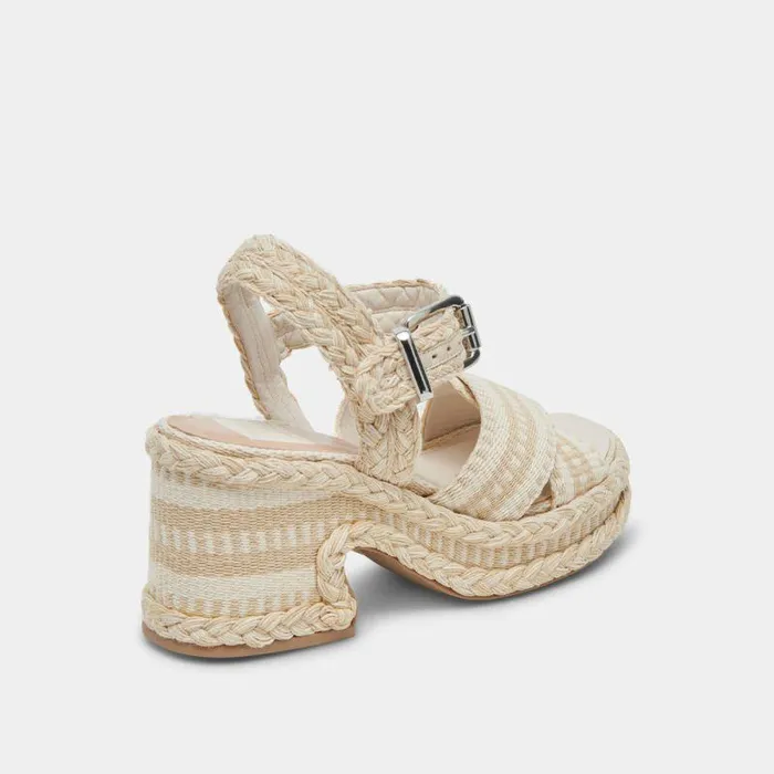 Wedges Shop Dolce Vita Grayce Heels Natural Multi Woven Natural Multi Woven
