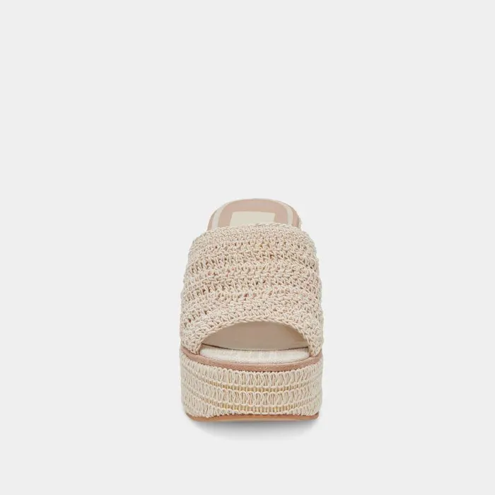 Wedges Shop Dolce Vita Ladin Heels Ivory Woven Ivory Woven