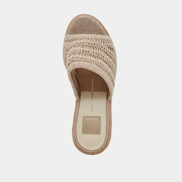 Wedges Shop Dolce Vita Ladin Heels Ivory Woven Ivory Woven