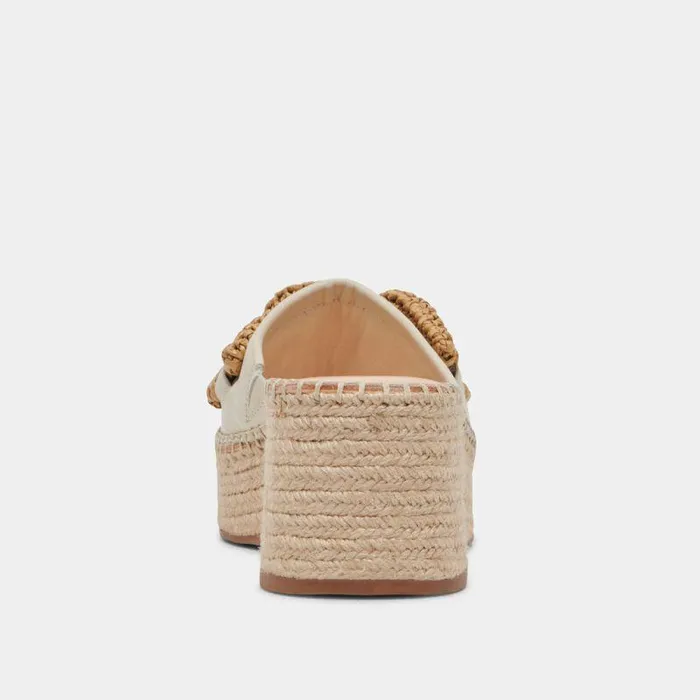 Wedges Shop Dolce Vita Narnia Sandals Ivory Leather Ivory Leather