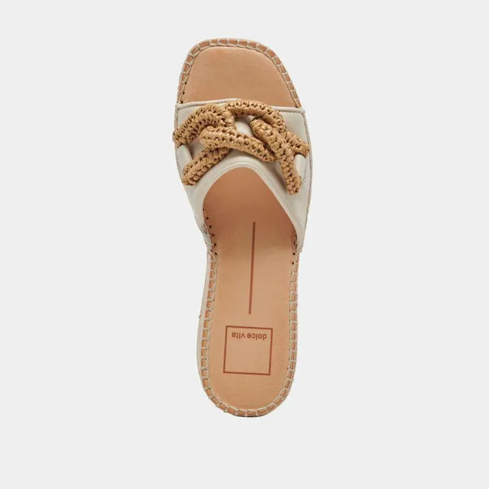 Wedges Shop Dolce Vita Narnia Sandals Ivory Leather Ivory Leather