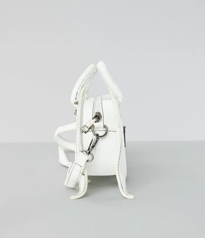 White Bat Webbed Handbag AccessoriesHalloween Unique Vintage Accessories