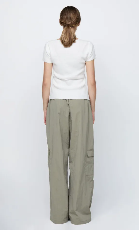Woman Bec Bridge Knitwear JACINTA SHORT SLEEVE KNIT TOPFINAL SALE 8211 NO RETURNS Ivory Woman Bec Bridge Knitwear JACINTA SHORT SLEEVE KNIT TOPFINAL SALE 8211 NO RETURNS Ivory