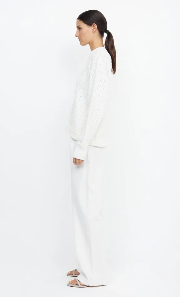 Woman Bec Bridge Long Sleeve EFFIE KNIT JUMPER Ivory Woman Bec Bridge Long Sleeve EFFIE KNIT JUMPER Ivory