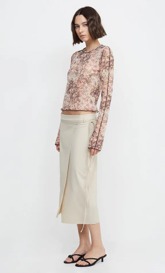 Woman Bec Bridge Long Sleeve FLORENTINE LONG SLEEVE TOP Versailles Floral Woman Bec Bridge Long Sleeve FLORENTINE LONG SLEEVE TOP Versailles Floral