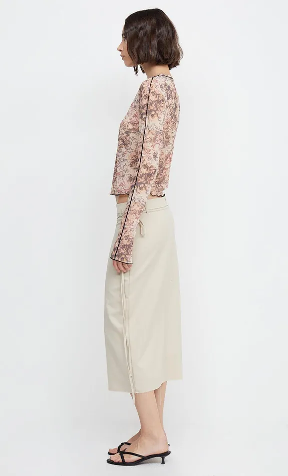 Woman Bec Bridge Long Sleeve FLORENTINE LONG SLEEVE TOP Versailles Floral Woman Bec Bridge Long Sleeve FLORENTINE LONG SLEEVE TOP Versailles Floral