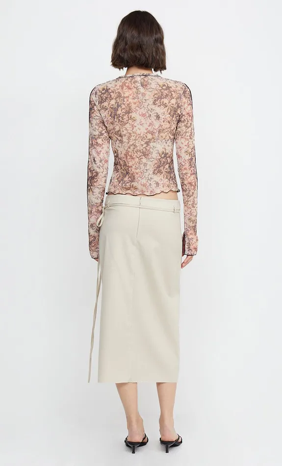 Woman Bec Bridge Long Sleeve FLORENTINE LONG SLEEVE TOP Versailles Floral Woman Bec Bridge Long Sleeve FLORENTINE LONG SLEEVE TOP Versailles Floral