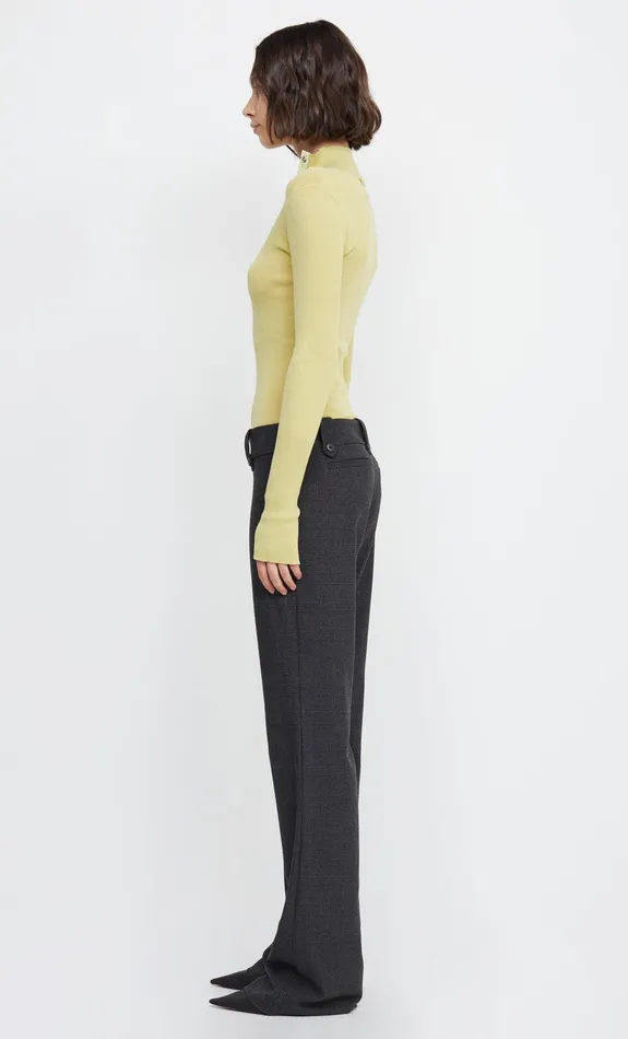 Woman Bec Bridge Long Sleeve MEADOW SNAP LS KNIT TOP Pear Sorbet Woman Bec Bridge Long Sleeve MEADOW SNAP LS KNIT TOP Pear Sorbet