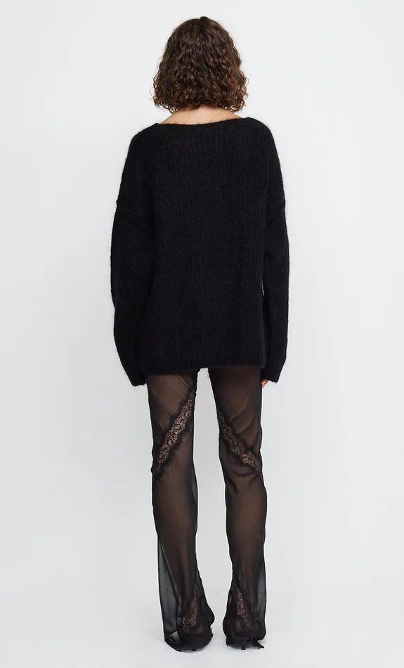 Woman Bec Bridge Long Sleeve SAFFRON KNIT JUMPER Black Woman Bec Bridge Long Sleeve SAFFRON KNIT JUMPER Black