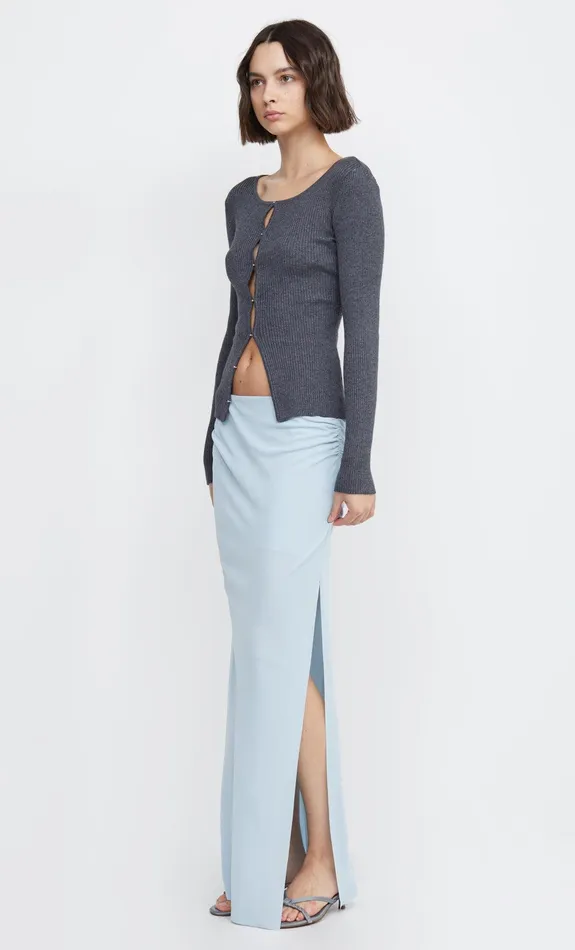 Woman Bec Bridge Long Sleeve SAPPHIRA KNIT CARDIGAN Charcoal Marle Woman Bec Bridge Long Sleeve SAPPHIRA KNIT CARDIGAN Charcoal Marle