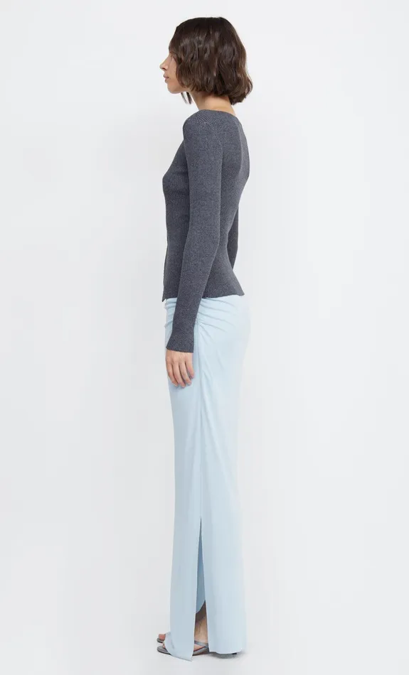 Woman Bec Bridge Long Sleeve SAPPHIRA KNIT CARDIGAN Charcoal Marle Woman Bec Bridge Long Sleeve SAPPHIRA KNIT CARDIGAN Charcoal Marle