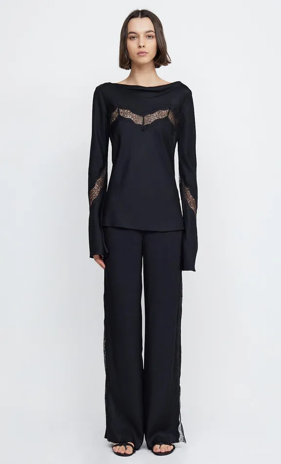 Woman Bec Bridge Long Sleeve SPENCER LONG SLEEVE TOP BlackBlack