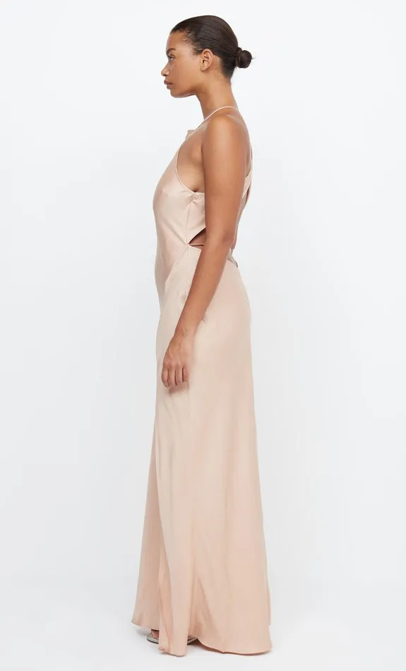 Woman Bec Bridge Maxi Dresses ADORE HALTER MAXI DRESS Rose Gold Woman Bec Bridge Maxi Dresses ADORE HALTER MAXI DRESS Rose Gold