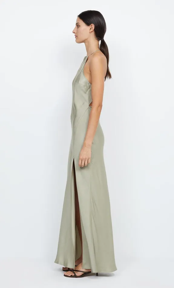 Woman Bec Bridge Maxi Dresses ADORE HALTER MAXI DRESS Sage Woman Bec Bridge Maxi Dresses ADORE HALTER MAXI DRESS Sage