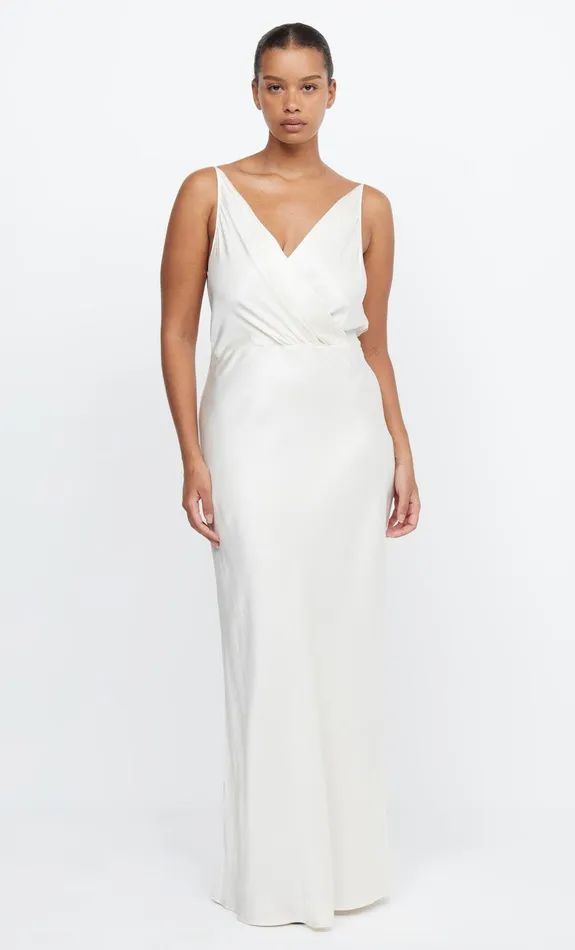 Woman Bec Bridge Maxi Dresses ADORE V MAXI DRESS Cream