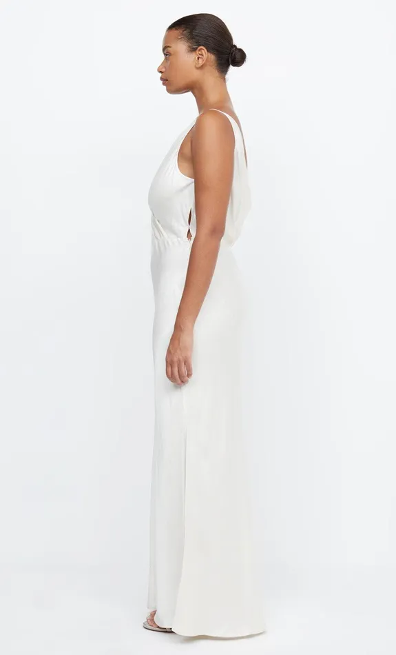 Woman Bec Bridge Maxi Dresses ADORE V MAXI DRESS Cream Woman Bec Bridge Maxi Dresses ADORE V MAXI DRESS Cream