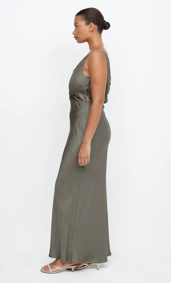 Woman Bec Bridge Maxi Dresses ADORE V MAXI DRESS Dark Willow Woman Bec Bridge Maxi Dresses ADORE V MAXI DRESS Dark Willow